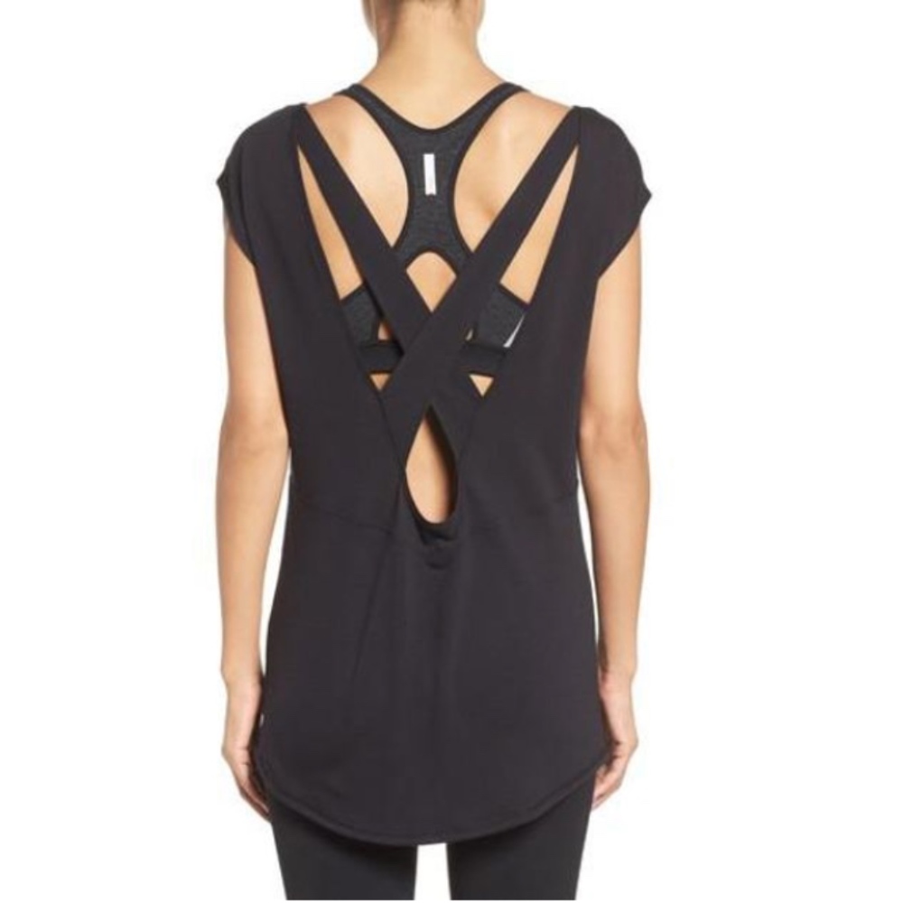 Nordstrom Zella Dive Back Tee